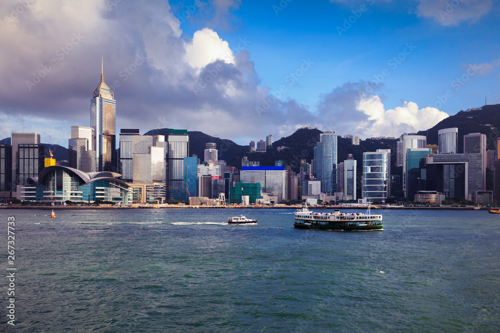 Fototapeta premium Hong Kong harbour