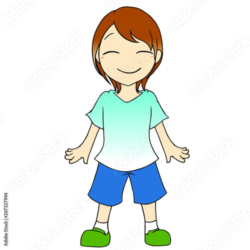 笑顔の子供