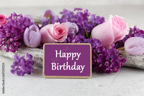 Obraz na płótnie Happy Birthday