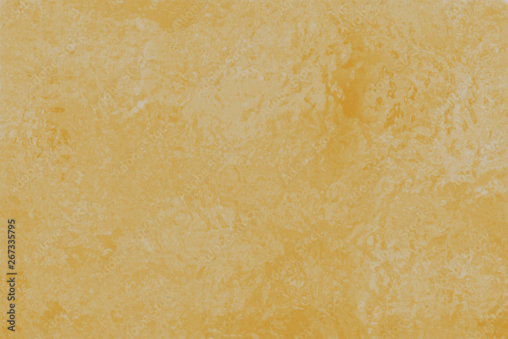 Neutral yellow grunge distressed texture background with abstract beige color wall surface