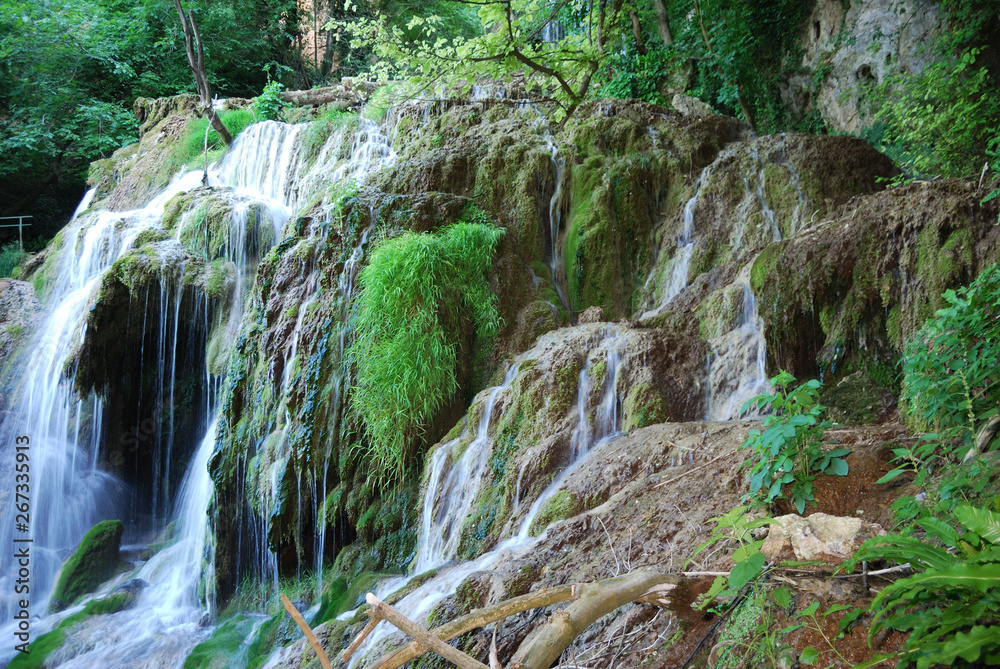Krushuna waterfalls - Devetashko Plateau, Bulgaria. Krushuna waterfalls - Devetashko Plateau, Bulgaria.