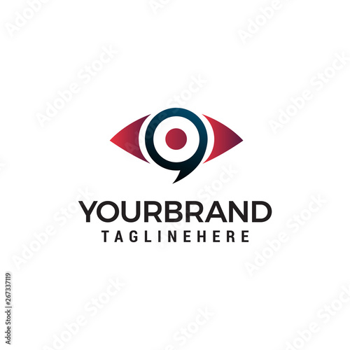 Free Download eyes media logo design concept template vector - GFXLoad