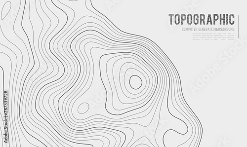 Grey contours vector topography. Geographic mountain topography vector illustration. Topographic pattern texture. Map on land vector terrain. Elevation graphic contour height lines. Topographic map