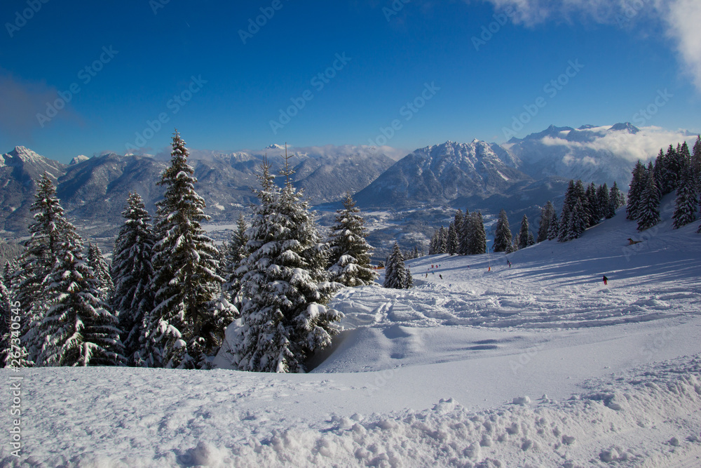 verschneite Winterlandschaft verschneite Winterlandschaft