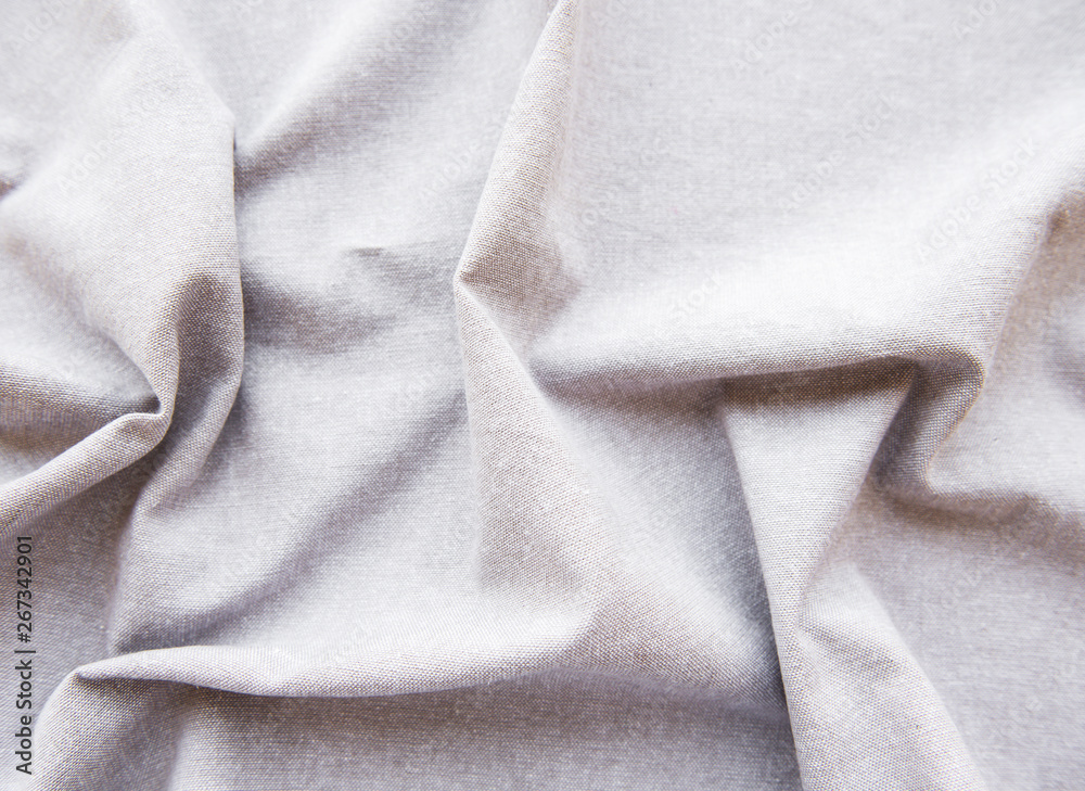 Fototapeta premium Crumpled fabric texture