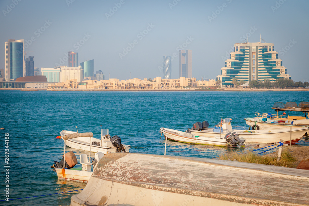 Fototapeta premium Panorama of Manama