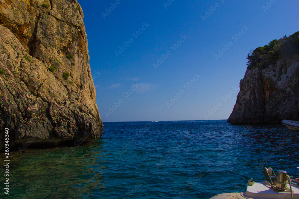 Buchten an der Küste Sardiniens