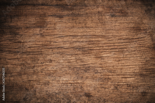 Old grunge dark textured wooden background  The surface of the old brown wood texture  top view brown wood paneling