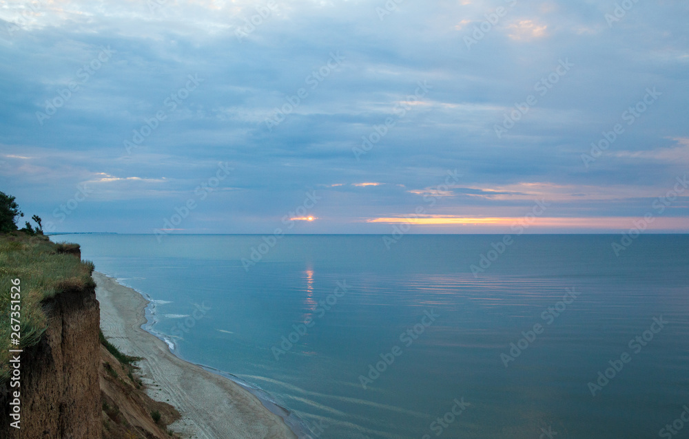 Cliffed coast of the Black Sea in Ukraine Cliffed coast of the Black Sea in Ukraine