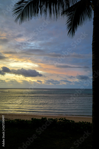 Beautiful sea view from Fiji. © photo_HYANG