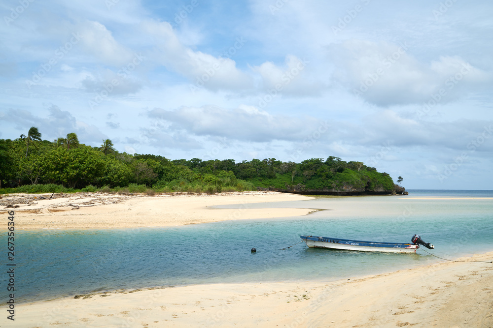 Beautiful sea view from Fiji.