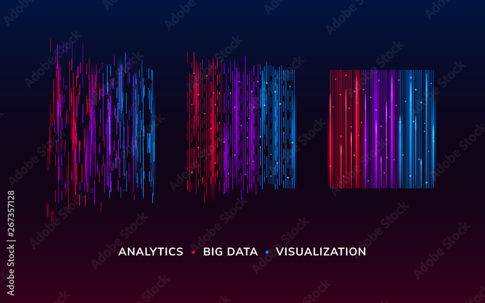Cyber technology background or big data visualization backdrop. Bigdata or  cyber concept wallpaper. Digital infographic element. Visual data flow  backdrop. Analysis and analytics, science backdrop Stock Vector | Adobe  Stock