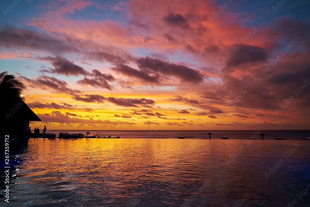 Beautiful sea view from Fiji. Beautiful sea view from Fiji.