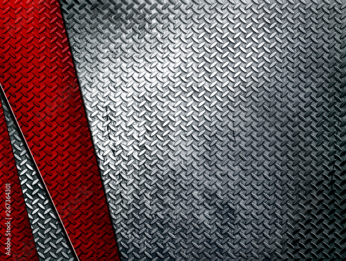 Modern metal framing background template