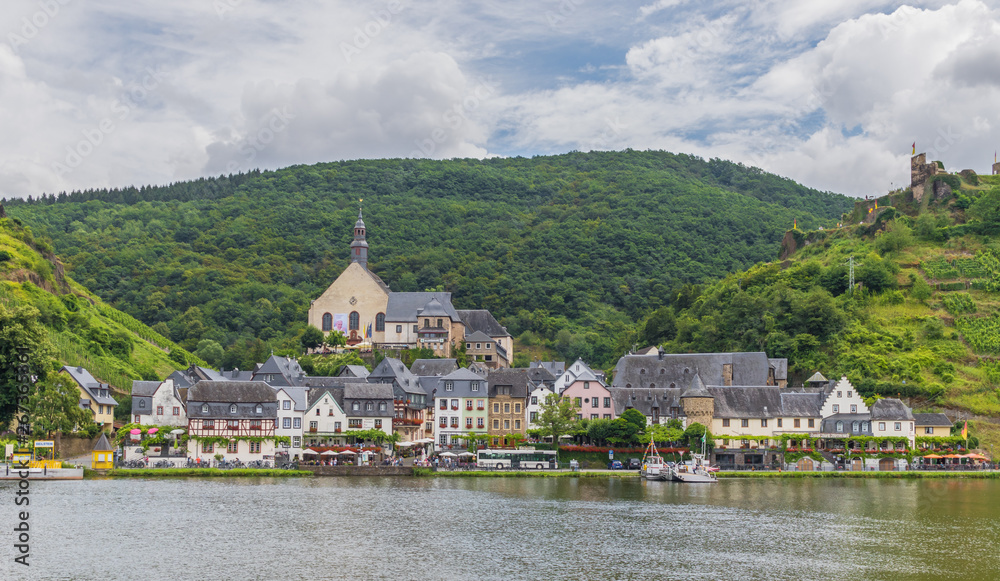Moselle Valley, Germany - famous for its white wine production, the Moselle valley offers one of the most astonishing landscapes of Germany, with its villages, vinyards and castles