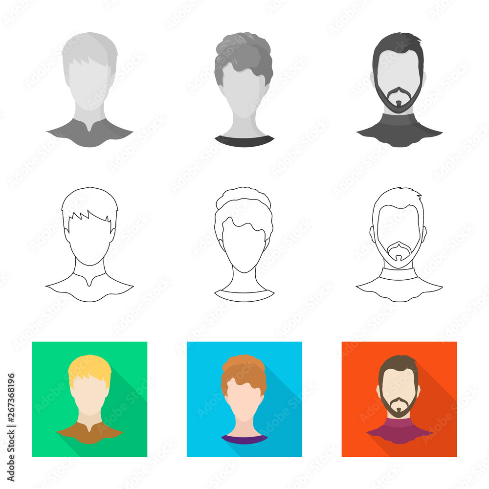 Isolated object of professional and photo icon. Collection of professional and profile stock vector illustration. Isolated object of professional and photo icon. Collection of professional and profile stock vector illustration.
