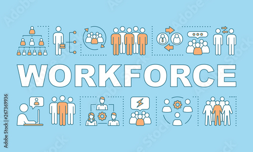 Workforce  word concepts banner
