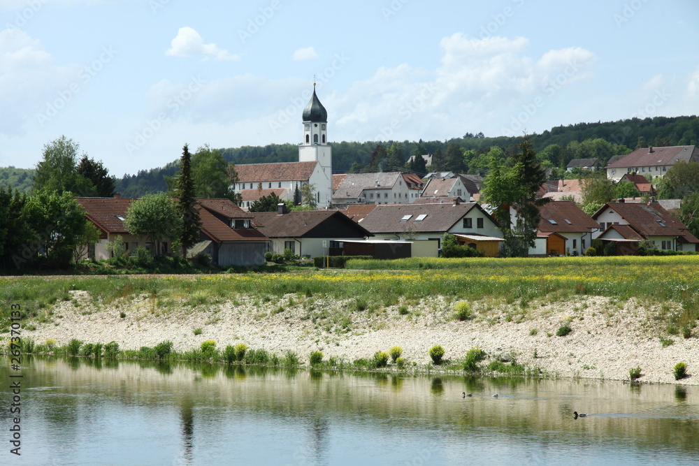 Stadtteil Laiz von Sigmaringen an der Donau