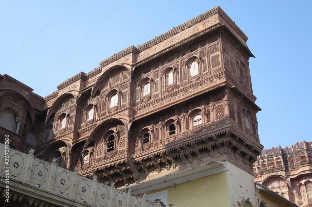 Old architecture style in India