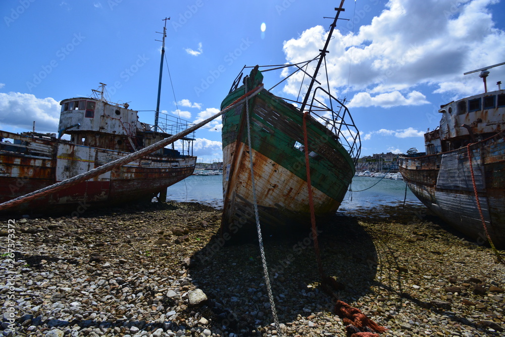 Cimetière de bateaux le Sillon Camaret-sur-Mer