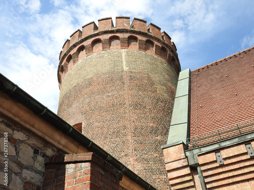 Medieval tower of Spandau, Berlin photo