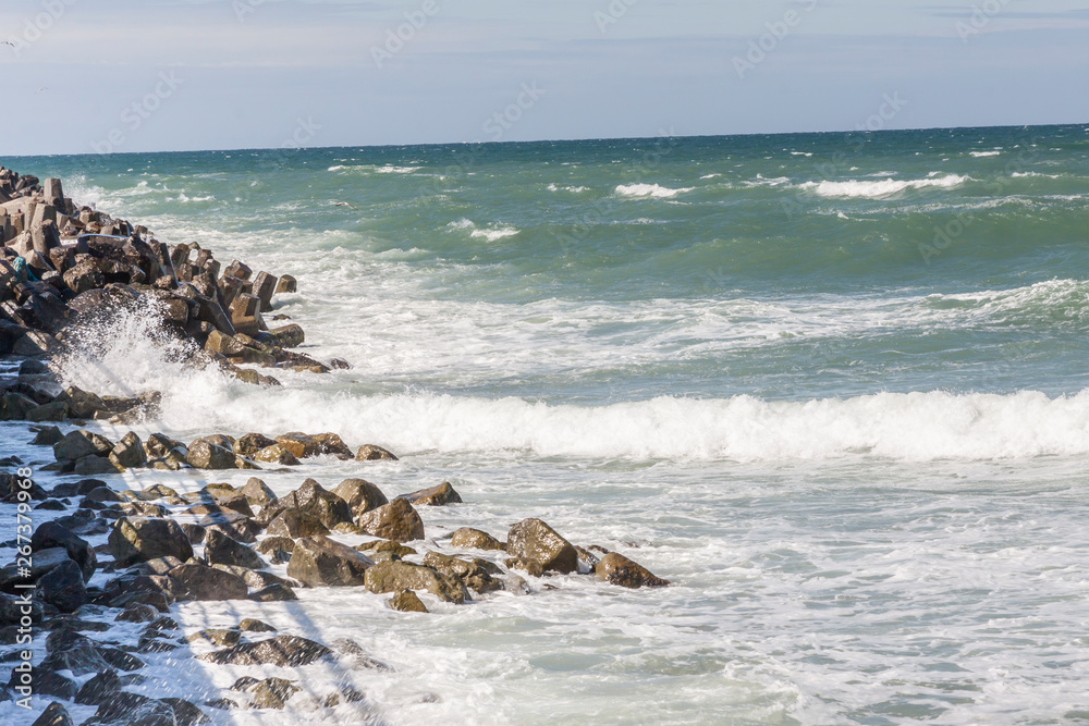 Coast in Denmark. Coast in Denmark.