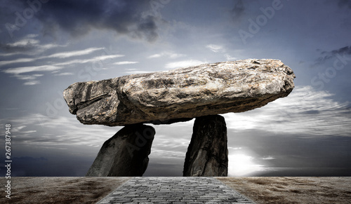 Bild auf Leinwand Kangwha Dolmen in Ganghwa-gun, south korea.