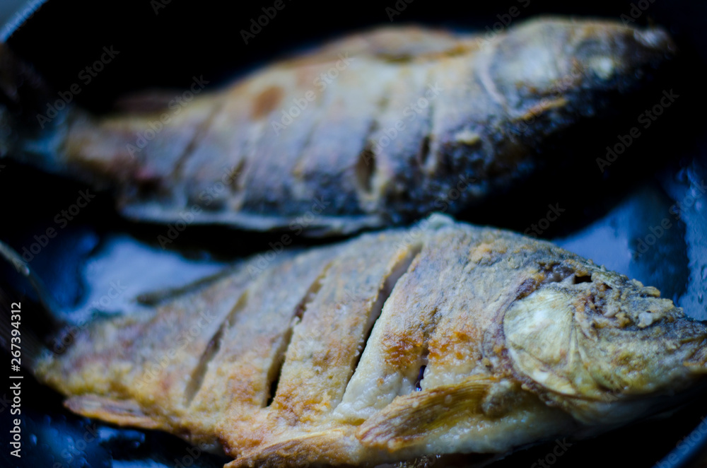 Fried whole fish Fried whole fish