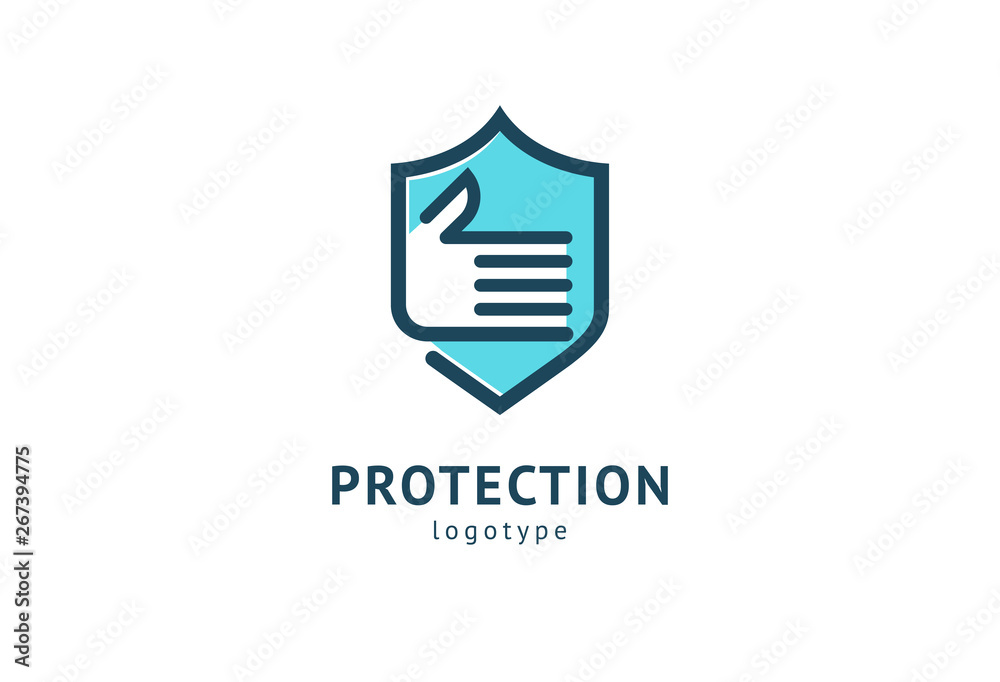 Shield icon. Vector flat style illustration Abstract business security Agency logo template. Logo concept of antivirus, protection, insurance, privacy, guard. Shield icon. Vector flat style illustration Abstract business security Agency logo template. Logo concept of antivirus, protection, insurance, privacy, guard.