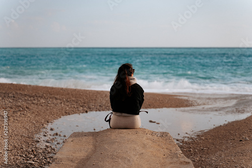 girls on the beach