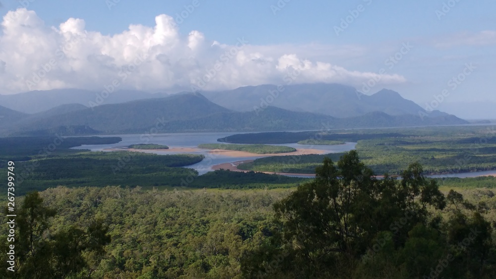 panoramic view of the island panoramic view of the island