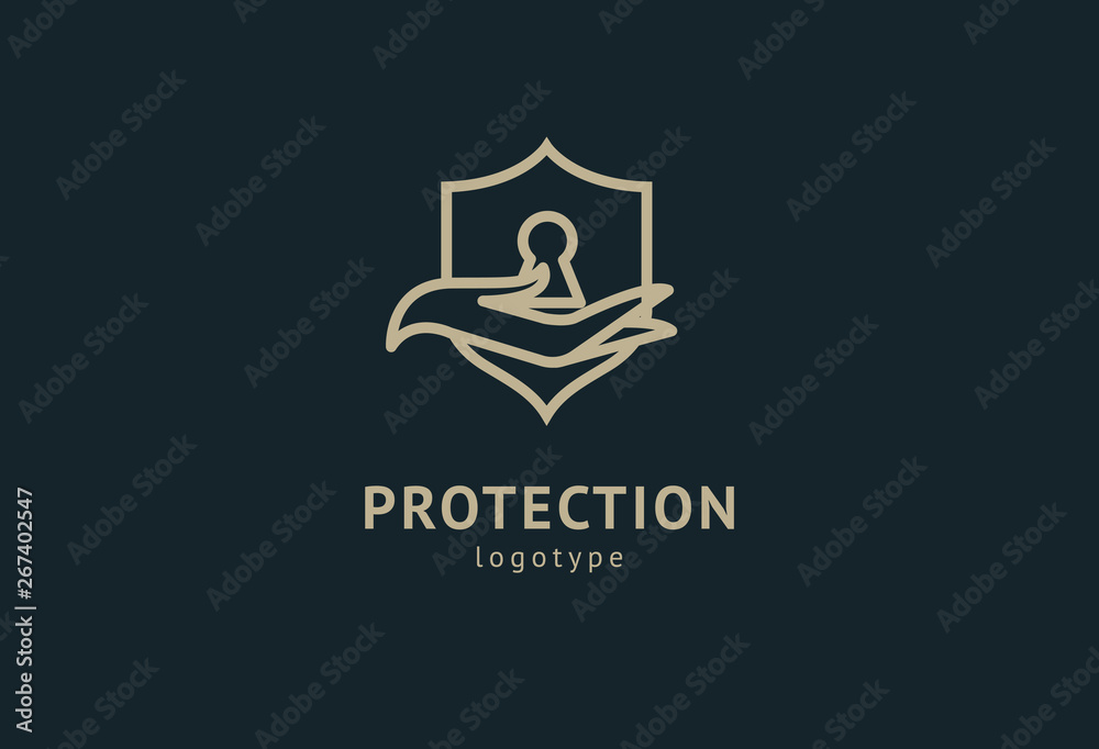 Shield icon. Vector flat style illustration Abstract business security Agency logo template. Logo concept of antivirus, protection, insurance, privacy, guard. Shield icon. Vector flat style illustration Abstract business security Agency logo template. Logo concept of antivirus, protection, insurance, privacy, guard.