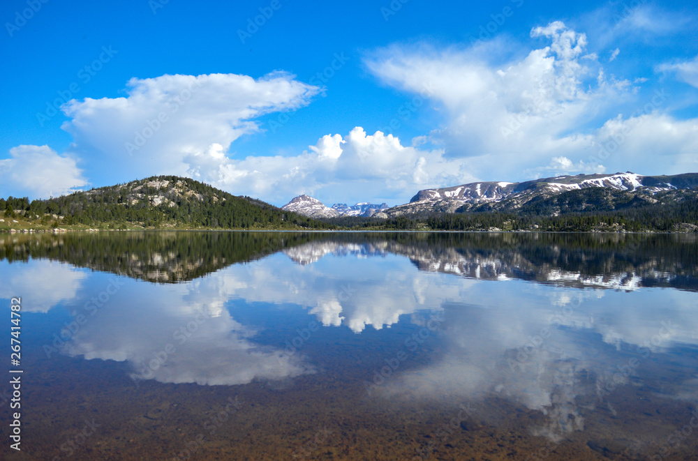Alpine Lake in the Beartooth Mountains