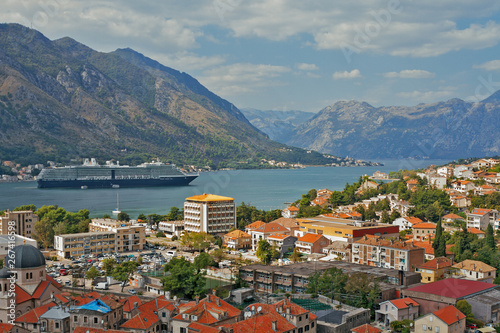 View of the Boko-Koto Bay from the old fortress wall © karinabost