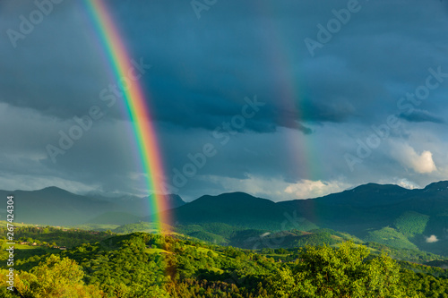 Regenbogen in den Französischen Pyrenäen