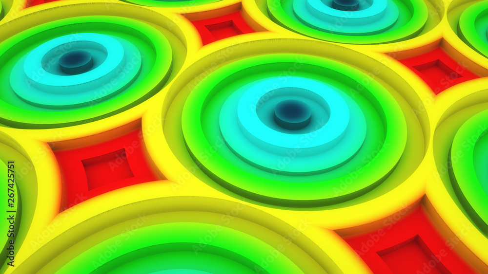 Obraz premium Colorful abstract background illustration