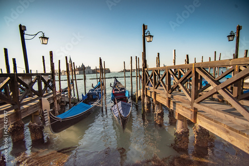 gondola in venice in italy