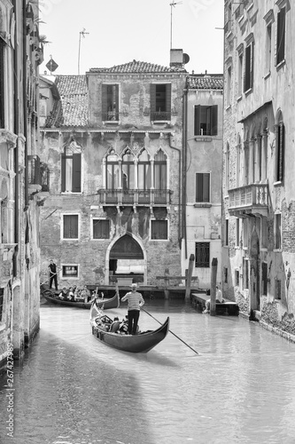 gondola in venice in italy © radekprocyk
