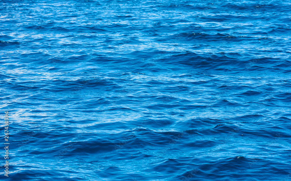 Blue sea water background Blue sea water background