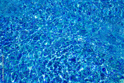 Ripple Water in swimming pool