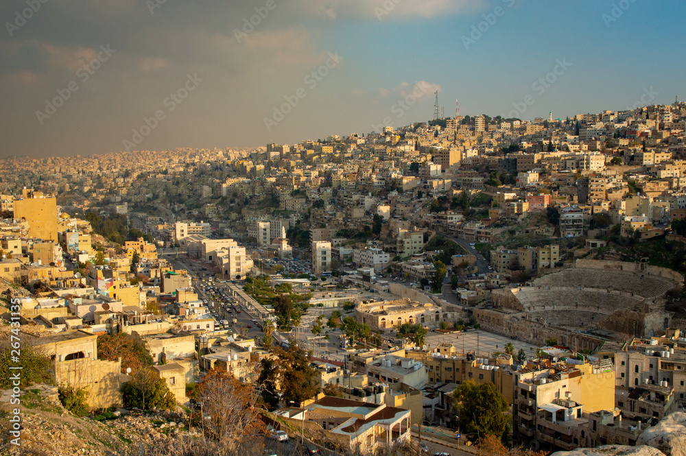 Amman cityscape, Jordan Country.