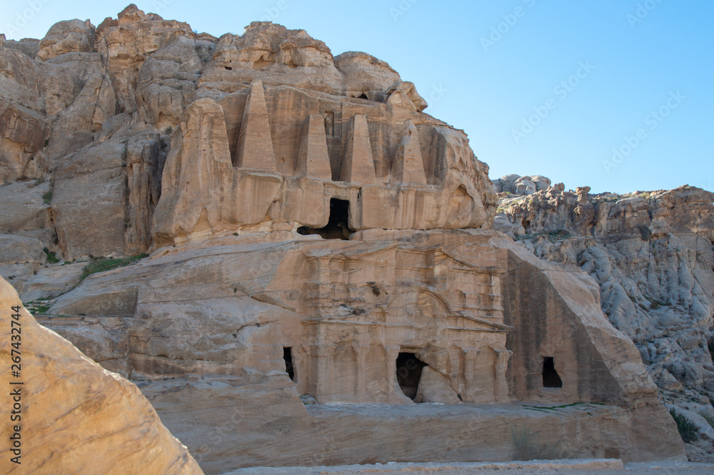 Petra ancient city, architectural treasure in Jordan.