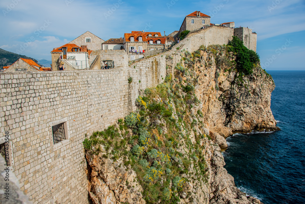 Dubrovnik Wall and Cliffs
