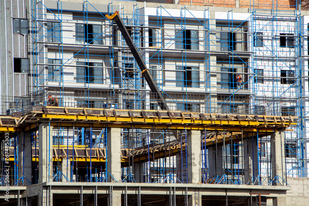 Construction of the new building