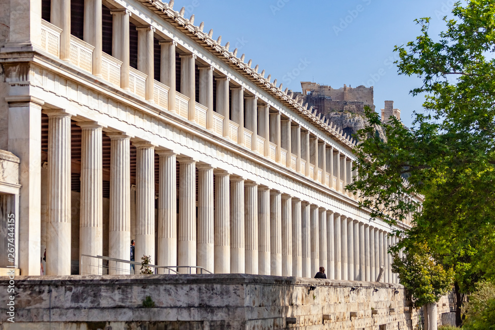 Agora in ancient Athens: the Stoa of Attalos