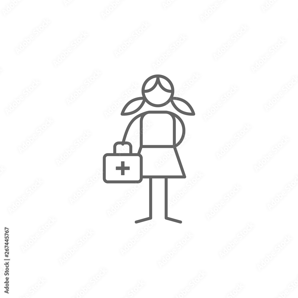 First aid, help, adventure icon. Element of adventure icon. Thin line icon for website design and development, app development. Premium icon First aid, help, adventure icon. Element of adventure icon. Thin line icon for website design and development, app development. Premium icon