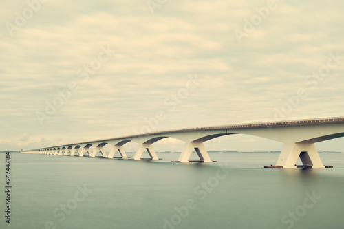 Zealand bridge, a bridge over a muzzle delta in Netherlands © Bernhard