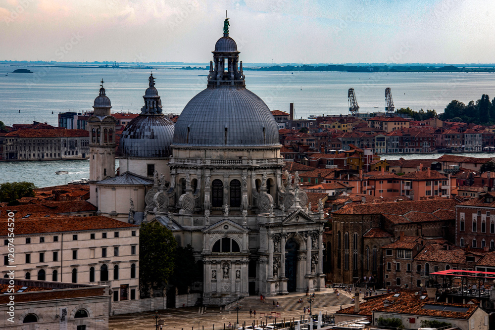 Venice, Italy: The Saint Mary of Health Roman Catholic church in Venice, Italy.