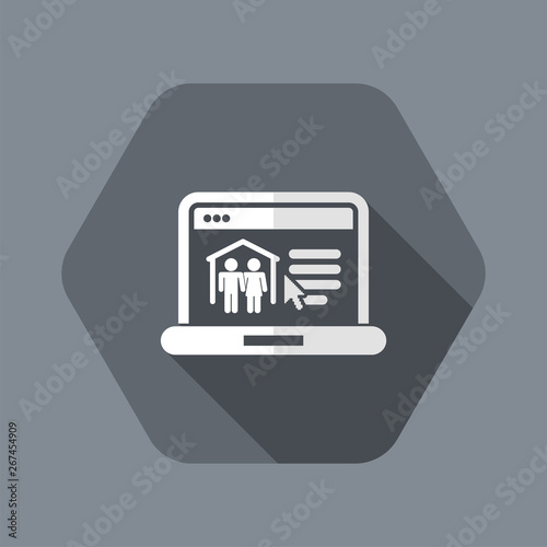 Real estate website icon