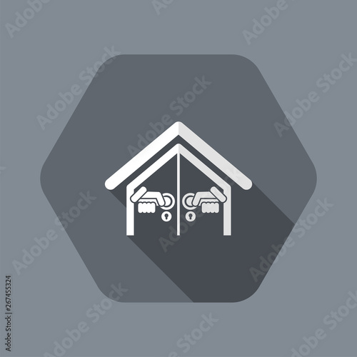 Door house opening